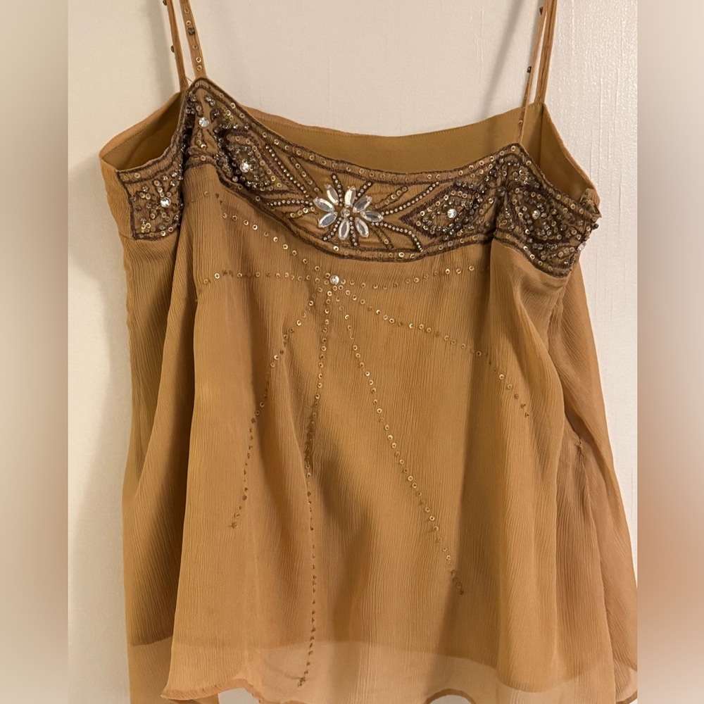 Vintage hand embroidered top